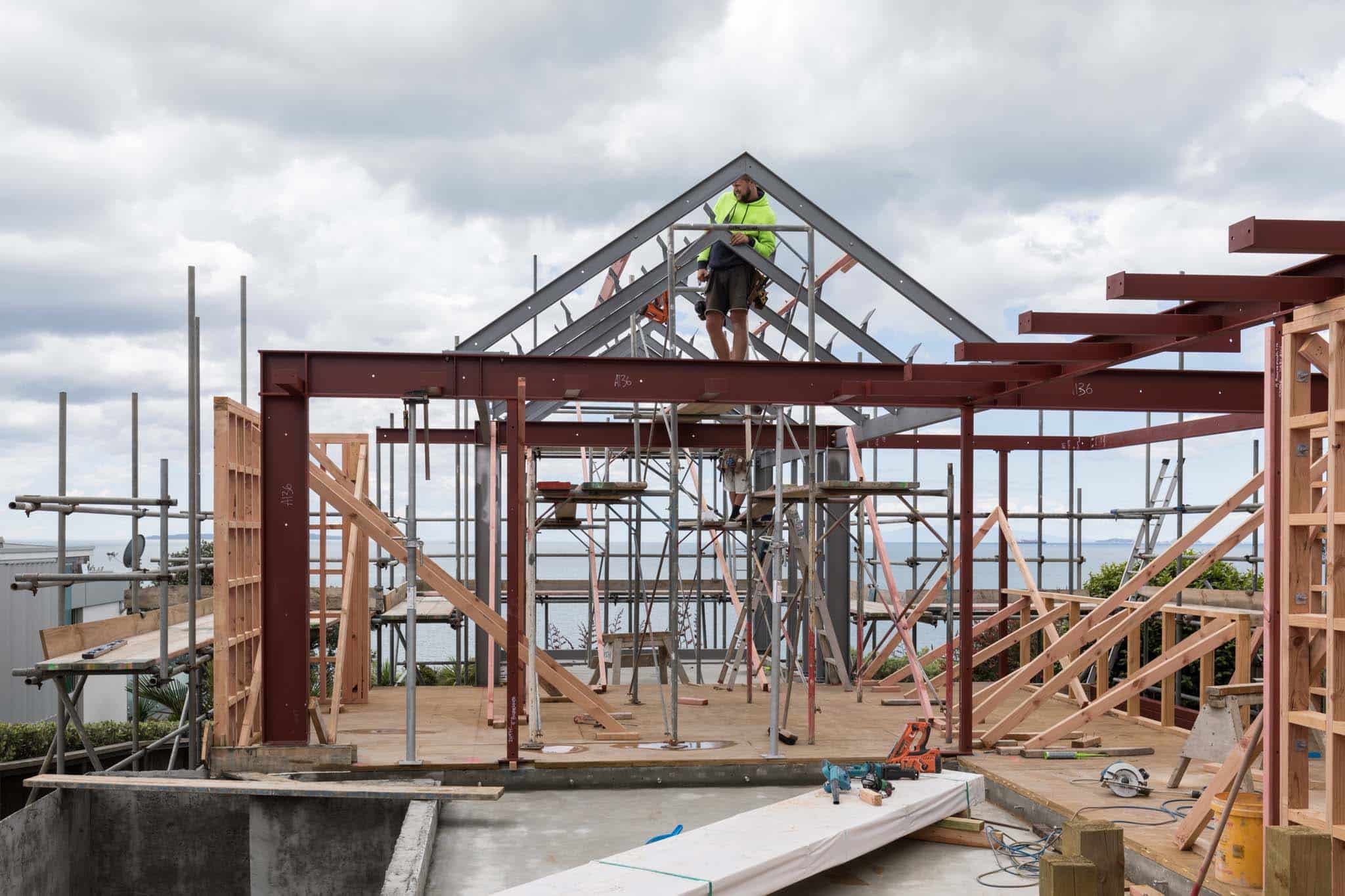 Architectural Cliff-Top Home – Bournemouth Terrace, Auckland