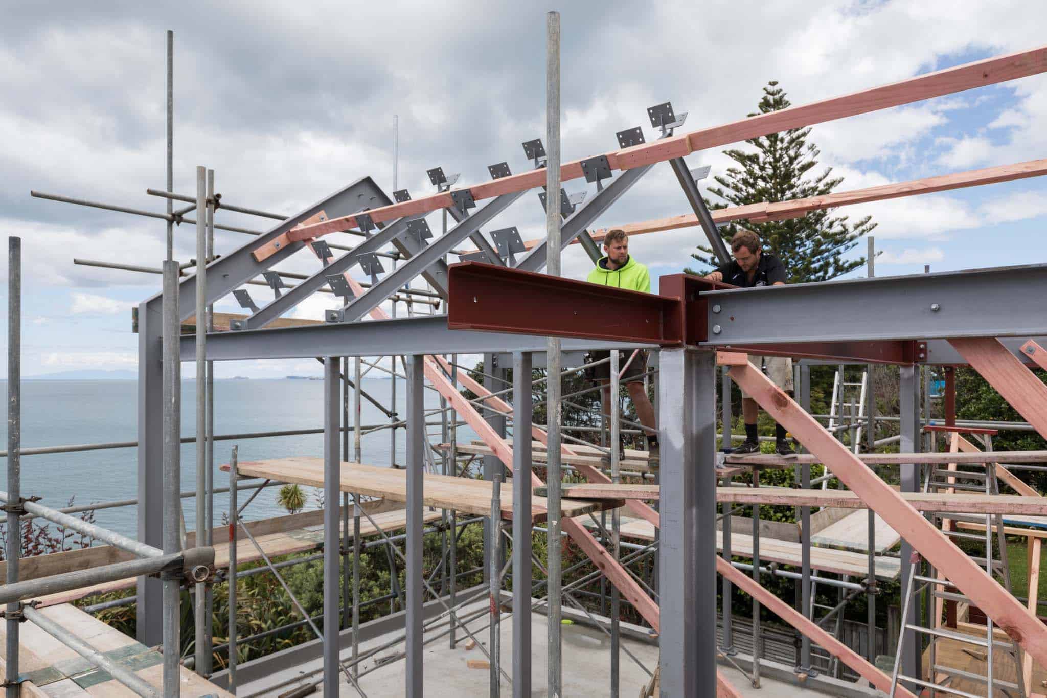 Architectural Cliff-Top Home – Bournemouth Terrace, Auckland