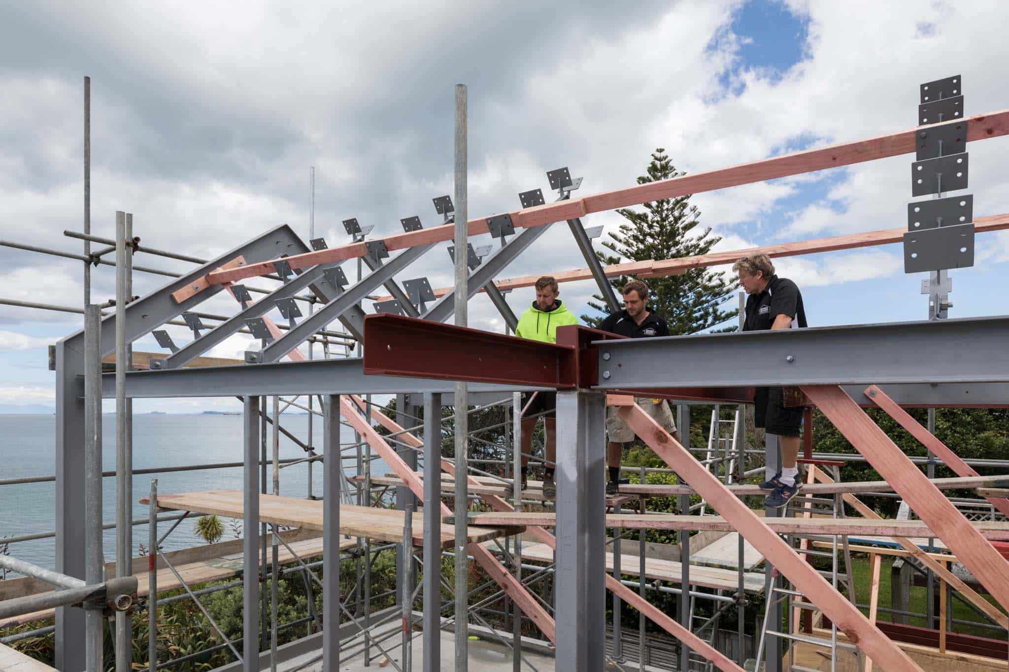 Architectural Cliff-Top Home – Bournemouth Terrace, Auckland