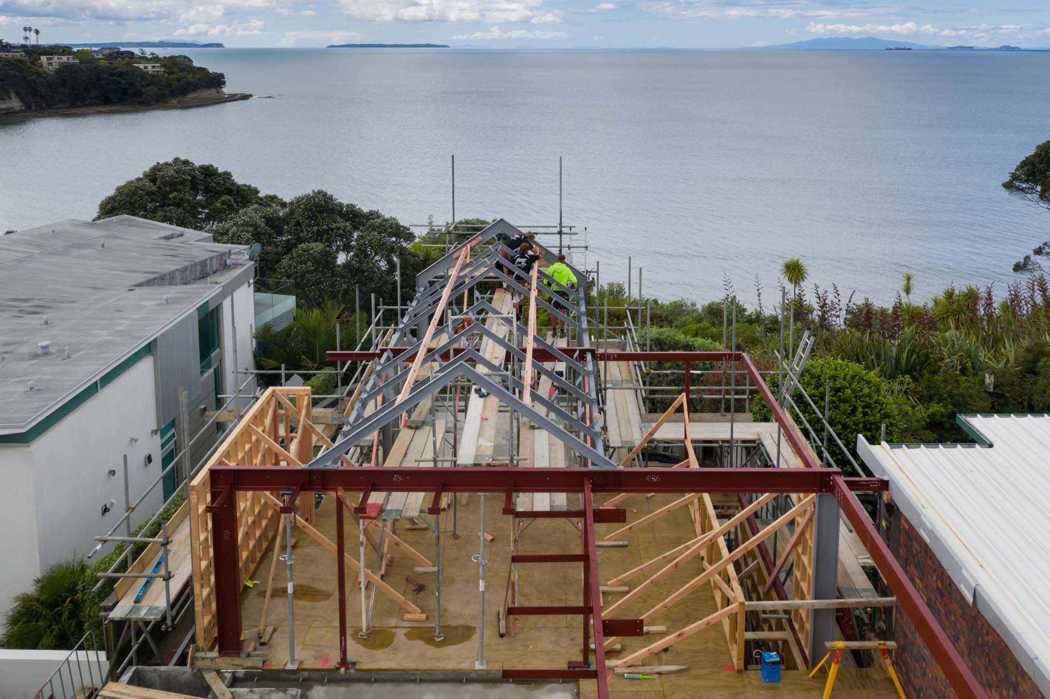 Architectural Cliff-Top Home – Bournemouth Terrace, Auckland