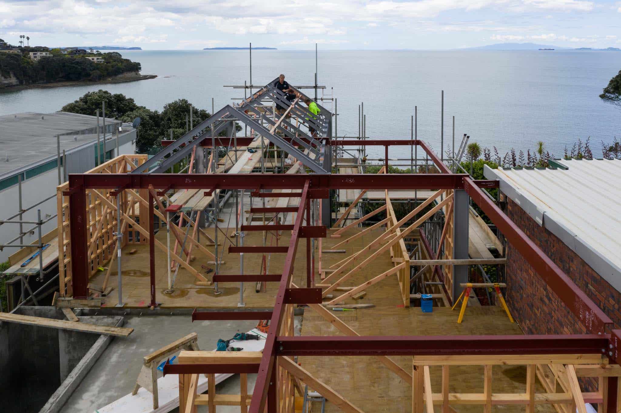 Architectural Cliff-Top Home – Bournemouth Terrace, Auckland