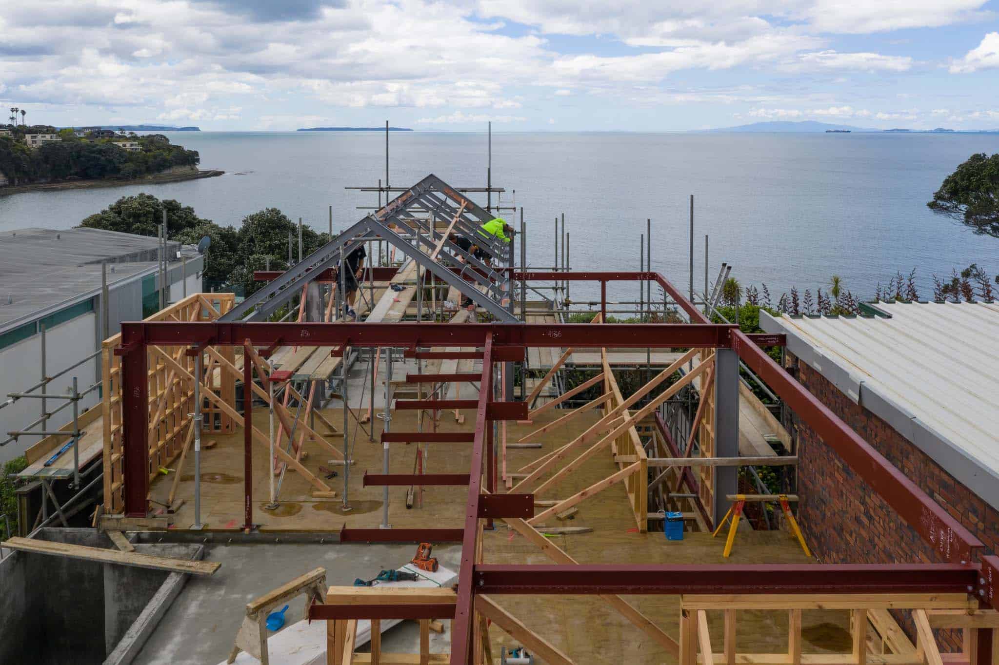 Architectural Cliff-Top Home – Bournemouth Terrace, Auckland