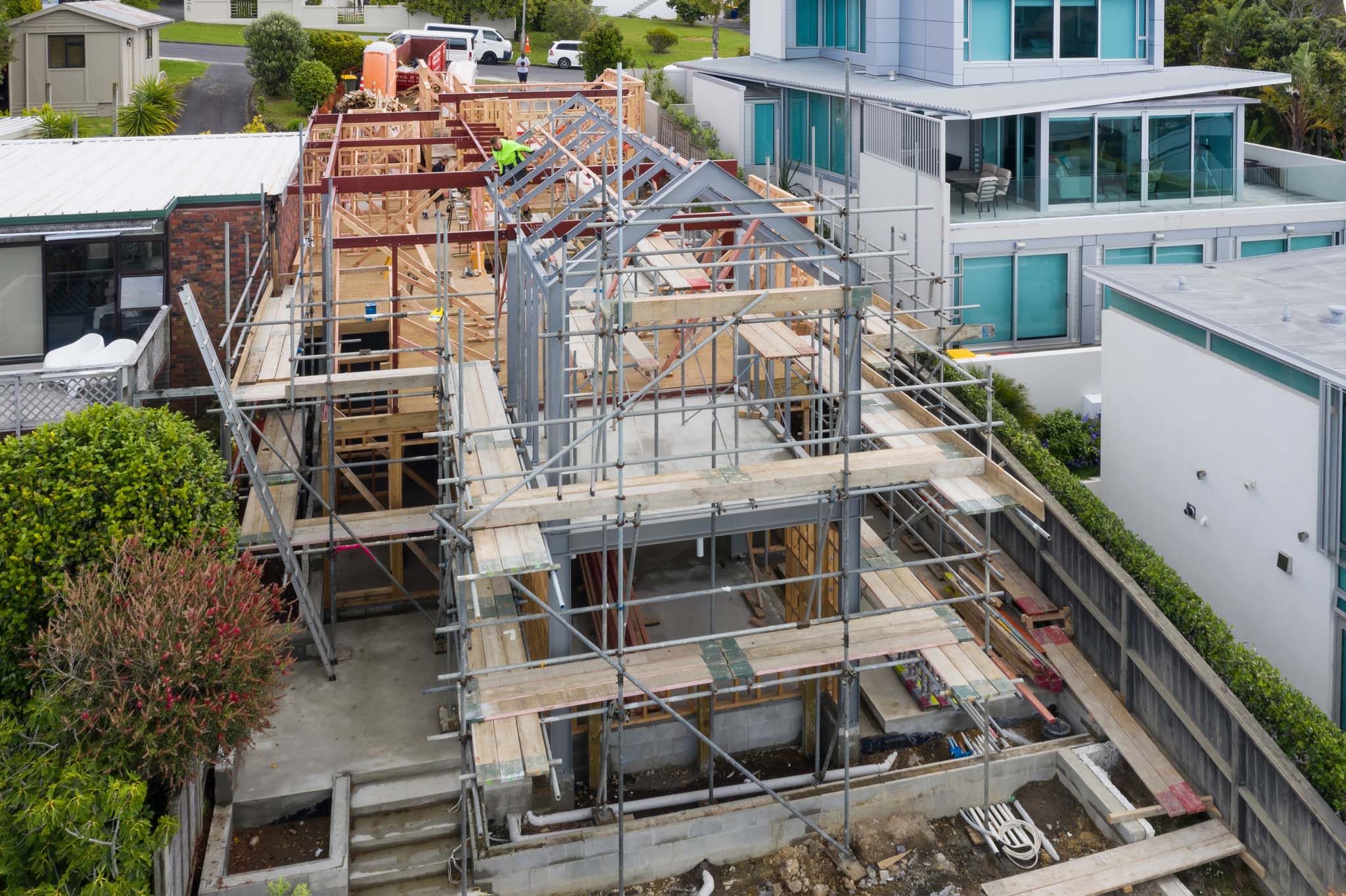 Architectural Cliff-Top Home – Bournemouth Terrace, Auckland