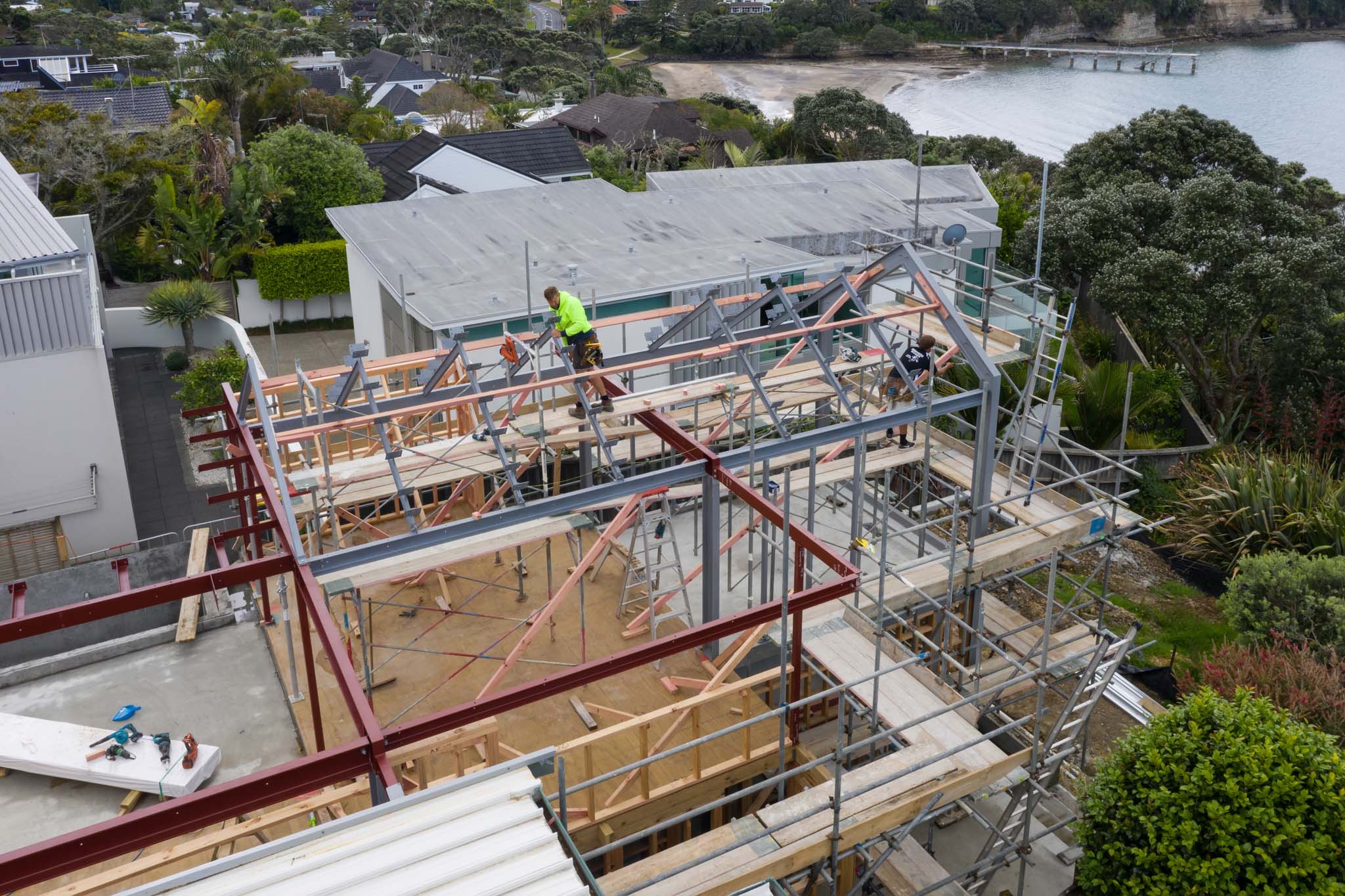 Architectural Cliff-Top Home – Bournemouth Terrace, Auckland