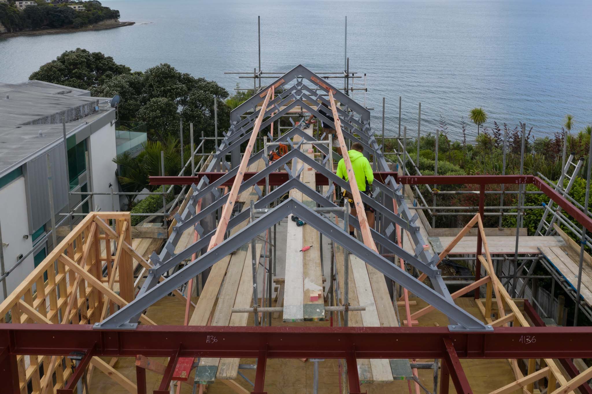 Architectural Cliff-Top Home – Bournemouth Terrace, Auckland