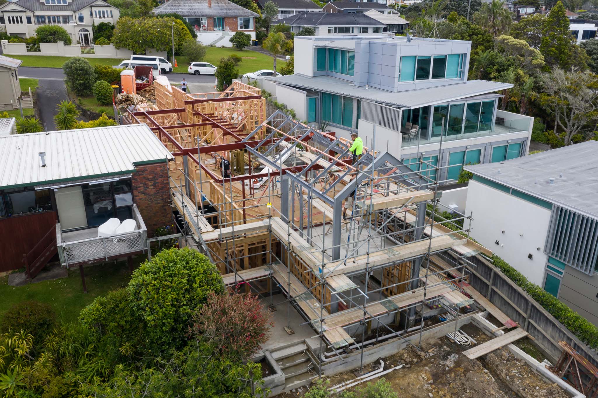 Architectural Cliff-Top Home – Bournemouth Terrace, Auckland