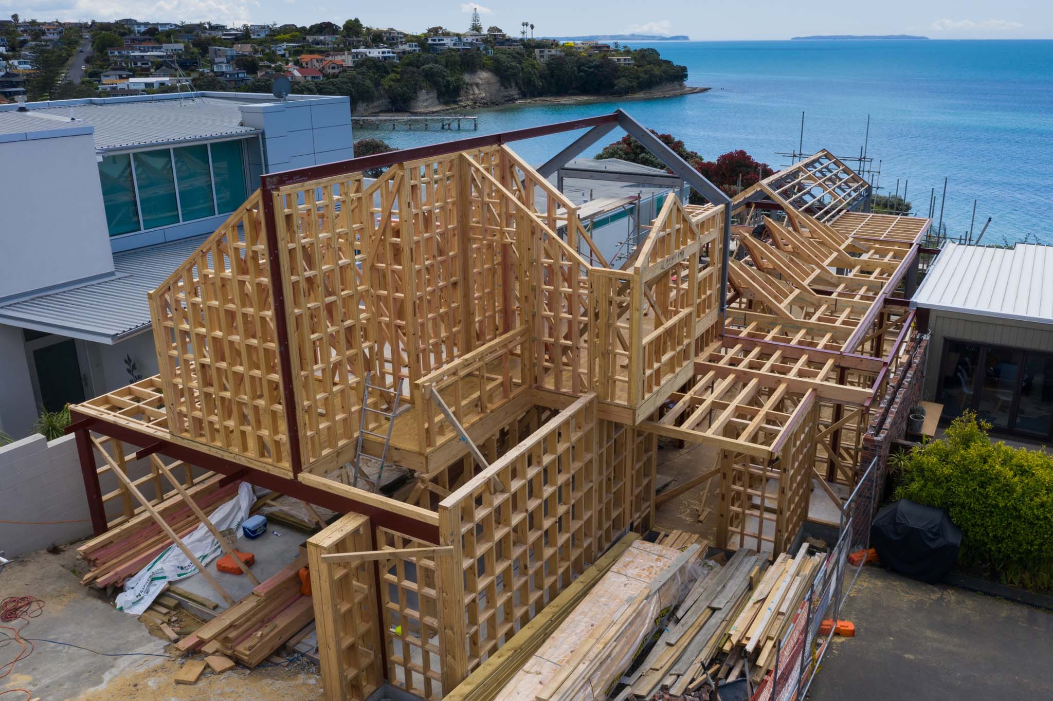 Architectural Cliff-Top Home – Bournemouth Terrace, Auckland