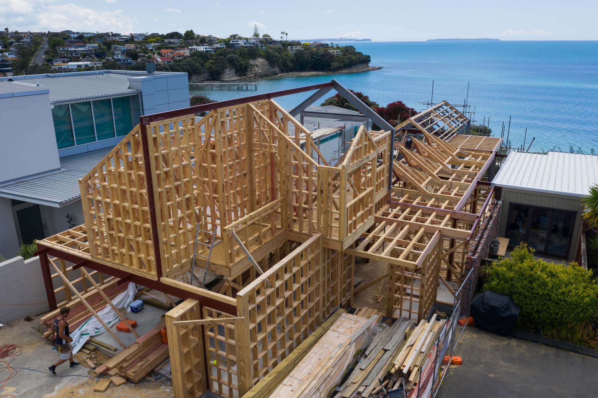 Architectural Cliff-Top Home – Bournemouth Terrace, Auckland