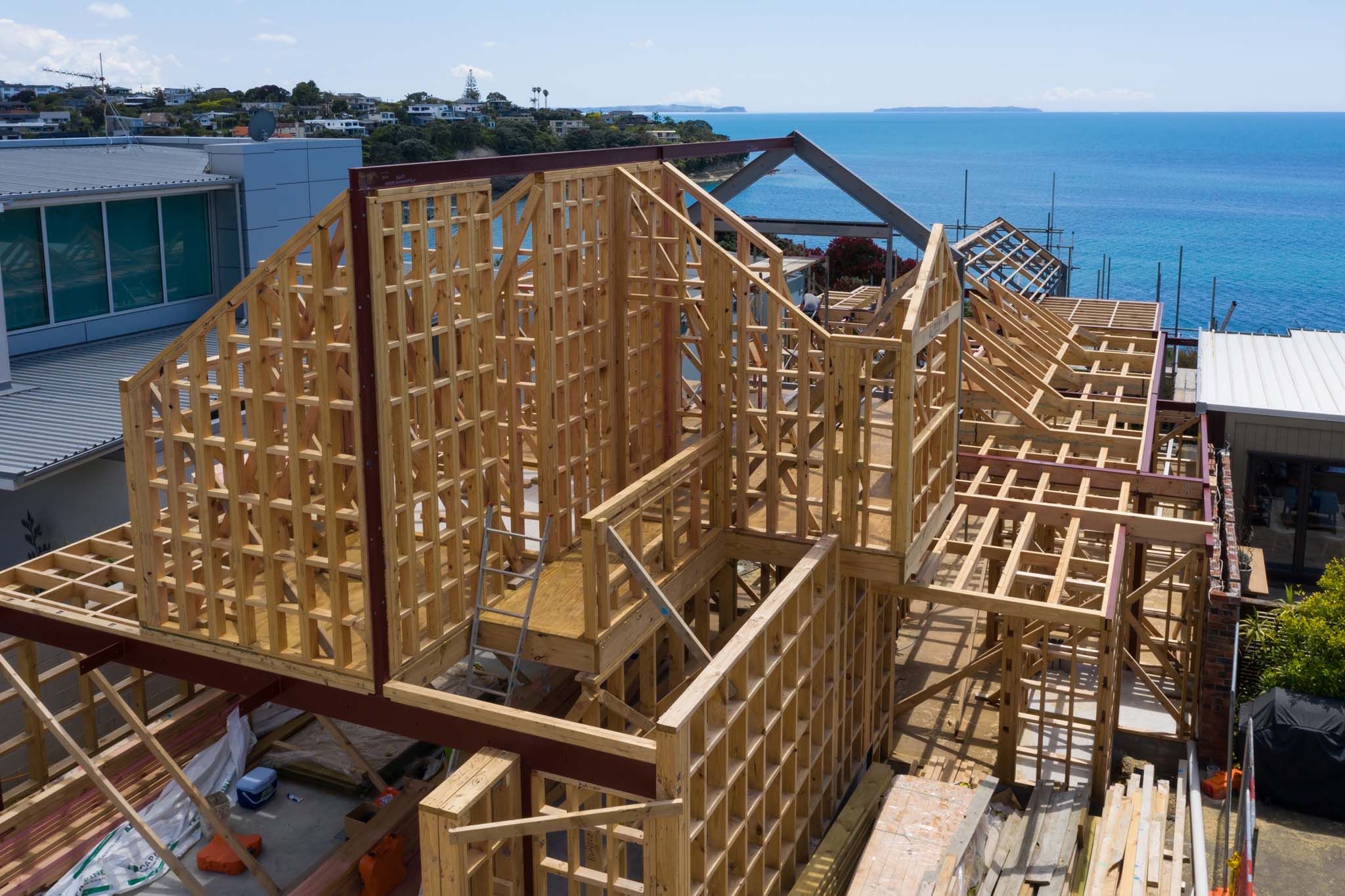 Architectural Cliff-Top Home – Bournemouth Terrace, Auckland