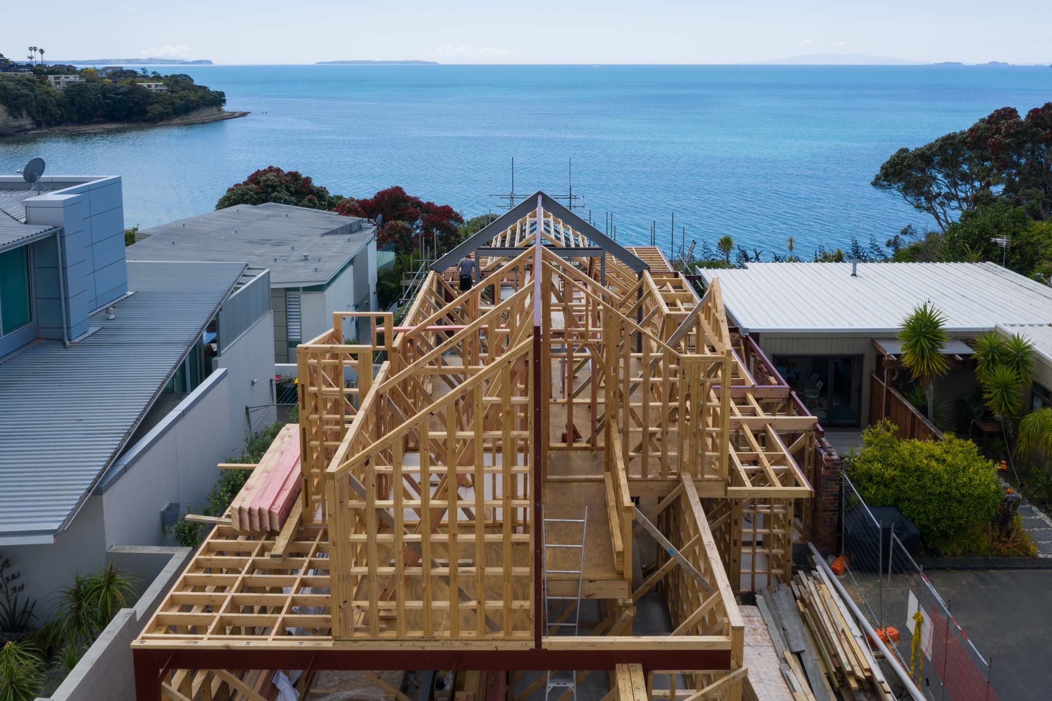 Architectural Cliff-Top Home – Bournemouth Terrace, Auckland