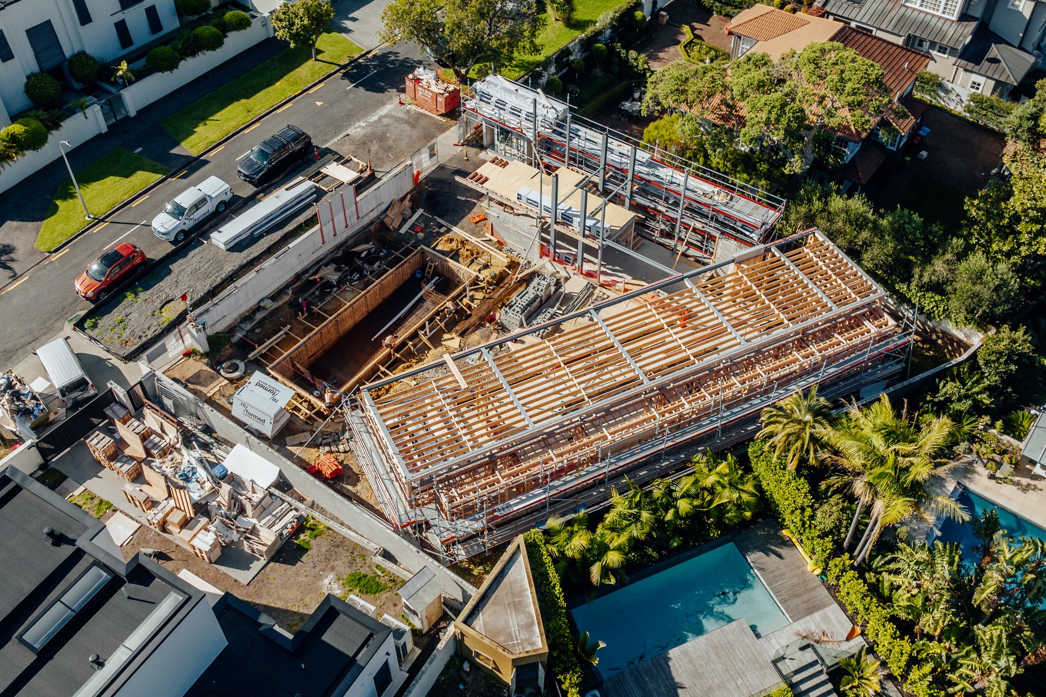 Steel for The Orakei Basin Home_1