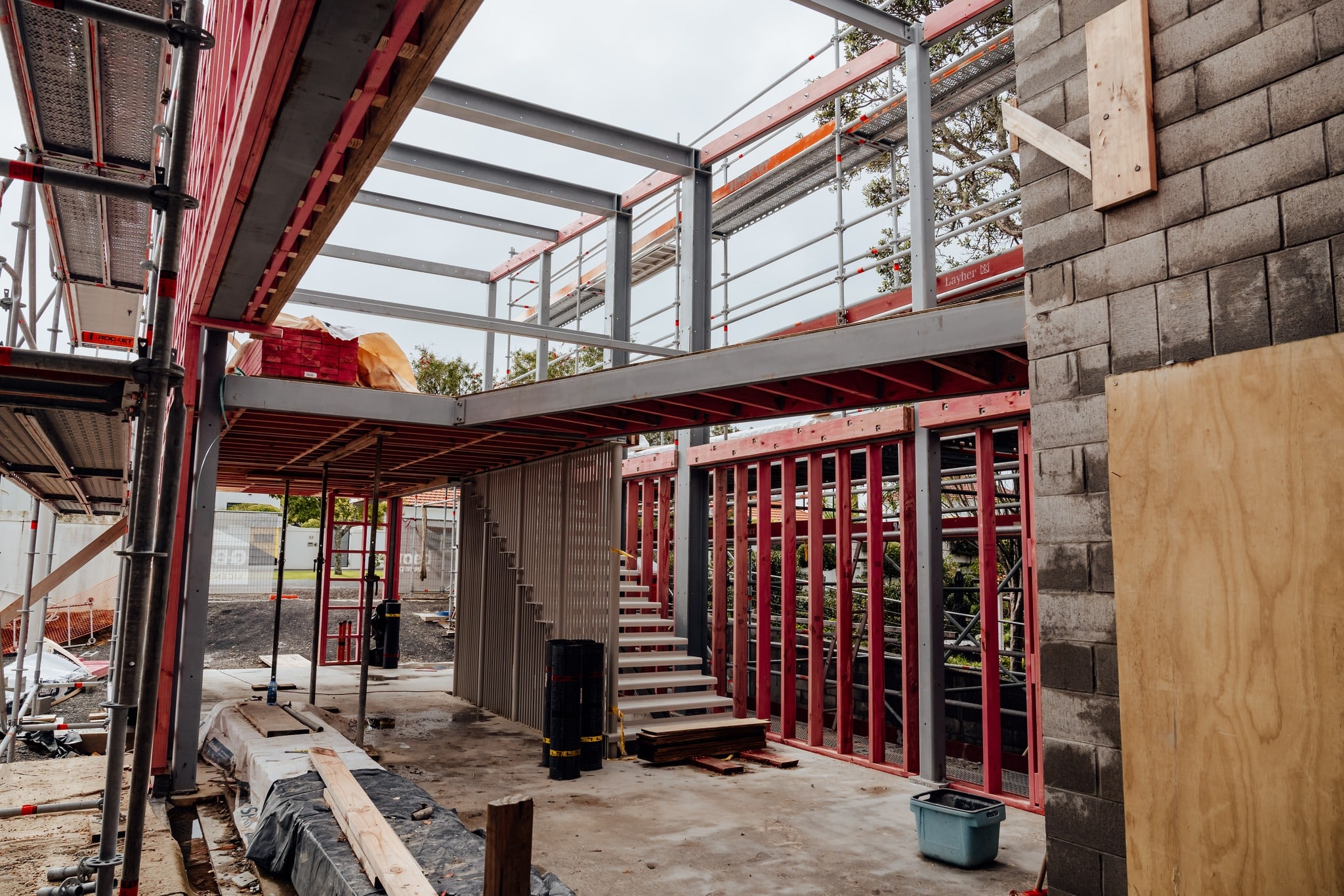 Steel for The Orakei Basin Home_4